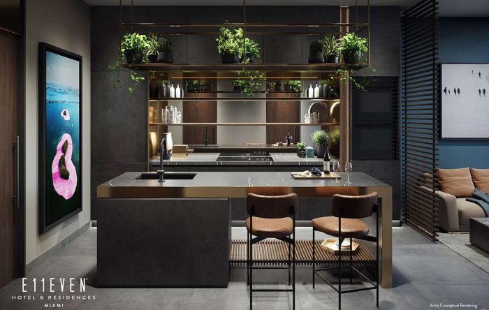 Renderings of E11EVEN Hotel & Residences in Miami