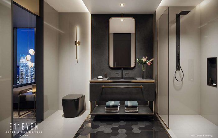 Renderings of E11EVEN Hotel & Residences in Miami